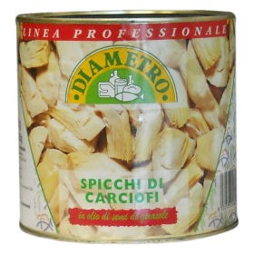 CARCIOFI SPICCHI IN OLIO GIRASOLE KG.2,6